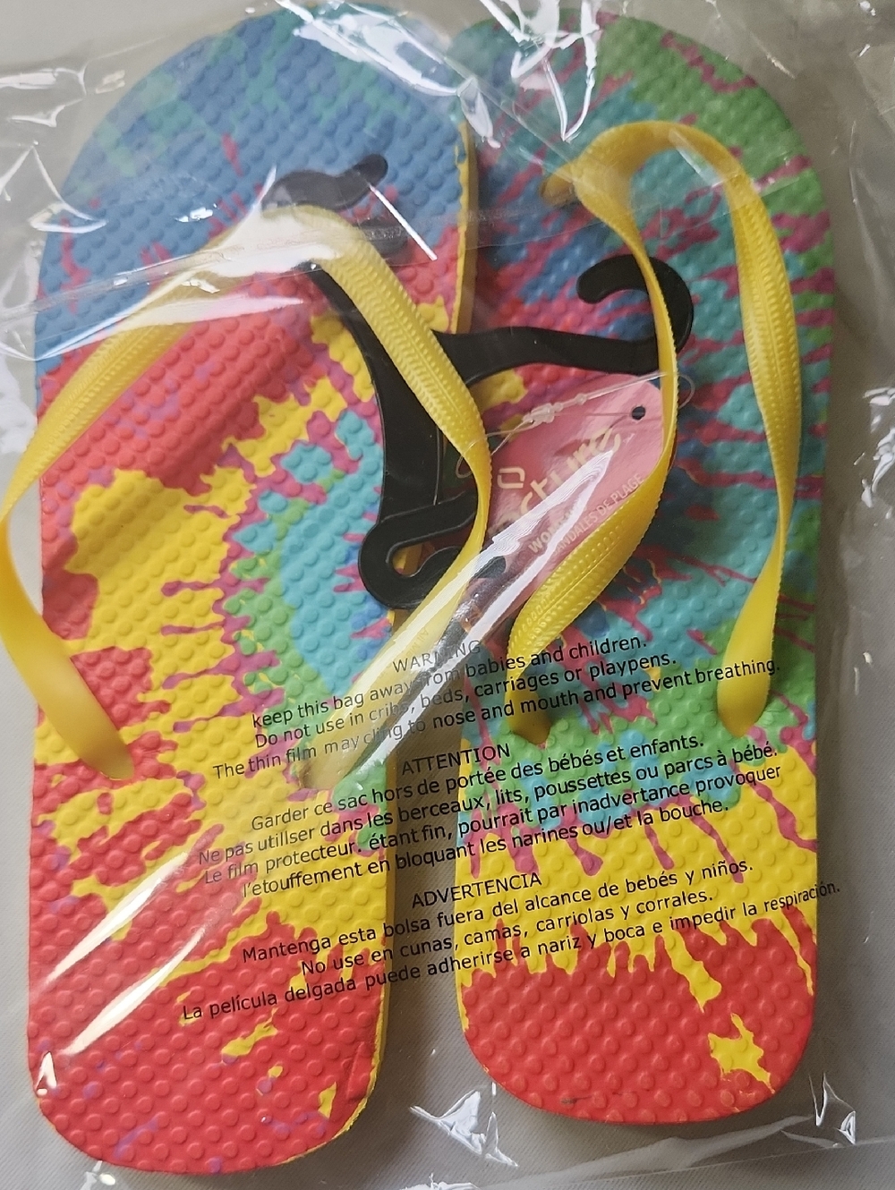 Juncture Women's Multicolor Beach Sandals - Yellow Straps
